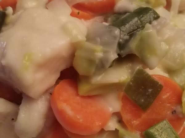 Photo réelle de la recette Blanquette de poisson