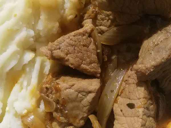 Photo réelle de la recette Goulash hongrois