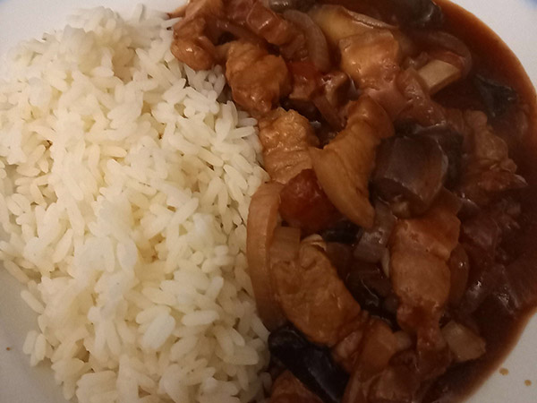 Photo réelle de la recette Riz Hayashi