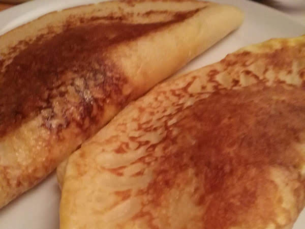 Photo réelle de la recette Crêpes fourrées (aux champignons)