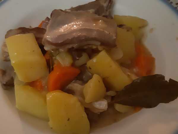 Photo réelle de la recette Ragoût d’agneau