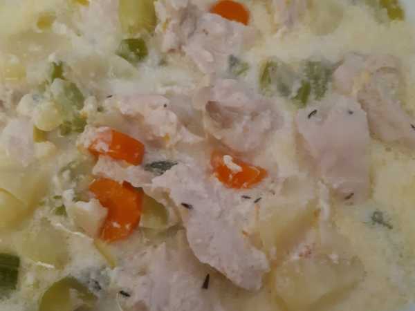 Photo réelle de la recette Waterzooi de poulet