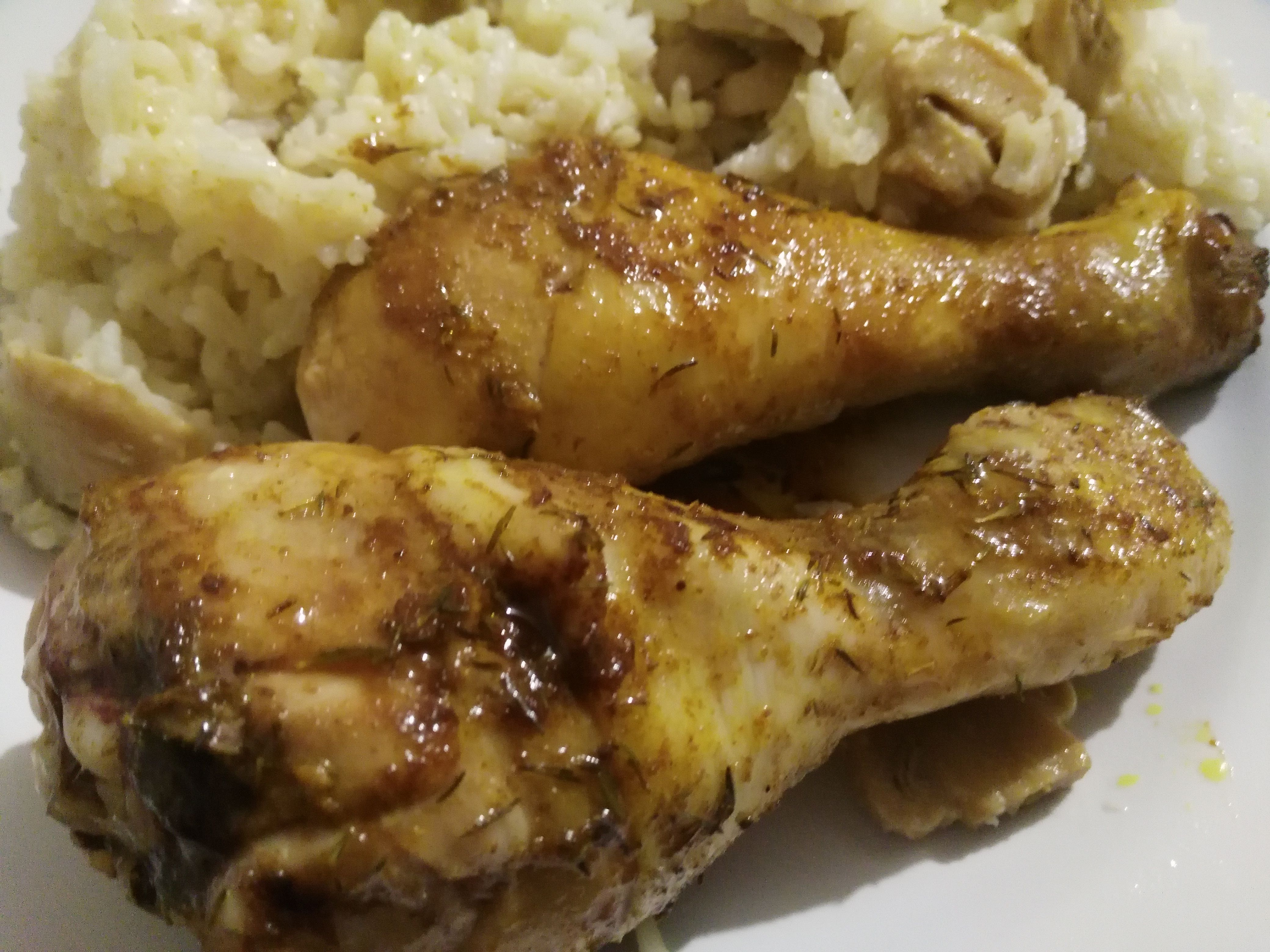 Photo réelle de la recette Poulet (pilons) sauce soja